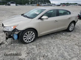 2013 Buick LaCrosse Leather с VIN 1G4GC5E37DF325877, выставлен на аукционе Copart как лот 56243755 с пробегом 110 983 миль миль и Списание • Salvage title. История ставок и продаж доступна на DreamBid. Изображение 1.
