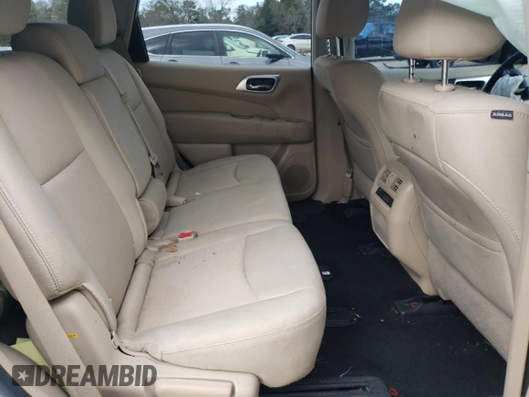 2017 Nissan Pathfinder S with VIN 5N1DR2MN1HC674107, listed as a Copart auction lot 88501435 with 113,303 mi miles and Salvage Title. Bid and sale history available at DreamBid. Image 11.