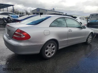 2004 Mercedes-Benz CLK-Class 3.2L with VIN WDBTJ65J04F096387, listed as a Copart auction lot 49657125 with 170,697 mi miles and Salvage Title. Bid and sale history available at carsss.com. Image 3.
