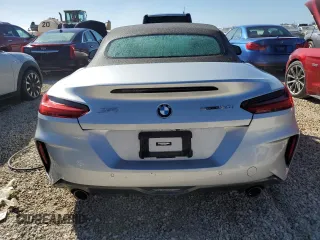 2022 BMW Z4 sDrive30i with VIN WBAHF3C03NWX80169, listed as a Copart auction lot 74791084 with 0 mi miles and Salvage Title. Bid and sale history available at carsss.com. Image 6.