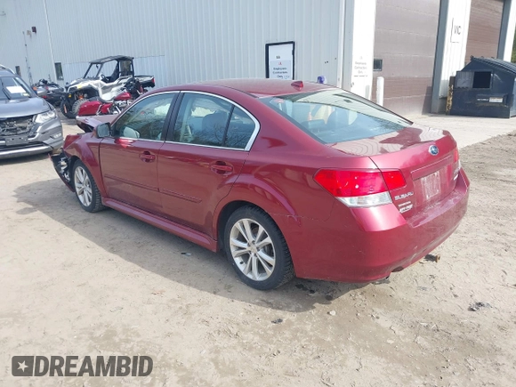 2013 Subaru Legacy Limited with VIN 4S3BMBP61D3018403, listed as a IAAI auction lot 41868264 with 163,427 mi miles and . Bid and sale history available at DreamBid. Image 3.
