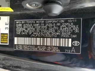 2012 Scion tC with VIN JTKJF5C77C3032710, listed as a Copart auction lot 50807945 with 0 mi miles and Salvage Title. Bid and sale history available at carsss.com. Image 15.