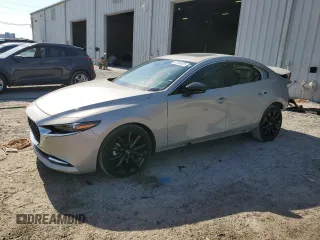 2022 Mazda 3 2.5 Turbo with VIN 3MZBPBAY7NM318994, listed as a Copart auction lot 57268825 with 14,401 mi miles and Salvage title. Bid and sale history available at DreamBid. Image 1.