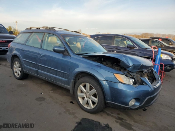 2008 Subaru Outback (Natl) Ltd with VIN 4S4BP62C387305828, listed as a Copart auction lot 83821534 with 208,549 mi miles and Salvage Title. Bid and sale history available at carsss.com. Image 4.