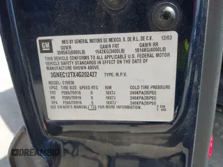2004 Chevrolet Avalanche с VIN 3GNEC12TX4G202427, выставлен на аукционе IAAI как лот 42051096 с пробегом 152 774 миль миль и . История ставок и продаж доступна на DreamBid. Изображение 9.