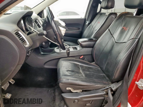 2011 Dodge Durango R/T with VIN 1D4SD6GT4BC535269, listed as a Copart auction lot 58329705 with 122,961 mi miles and Salvage title. Bid and sale history available at DreamBid. Image 7.
