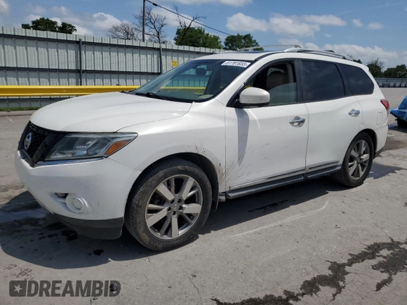 2013 Nissan Pathfinder SL z VIN 5N1AR2MM2DC646014, wystawiony jako Copart lot #61781655 z przebiegiem 262 987 mil mil oraz Czysty tytuł • Clean title. Historia ofert i sprzedaży dostępna na DreamBid. Obrazek 1.