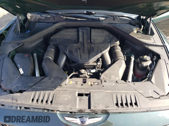 2021 Genesis GV80 with VIN KMUHCESC6MU073951, listed as a Copart auction lot 63617215 with 42,510 mi miles and Salvage title. Bid and sale history available at DreamBid. Image 12.