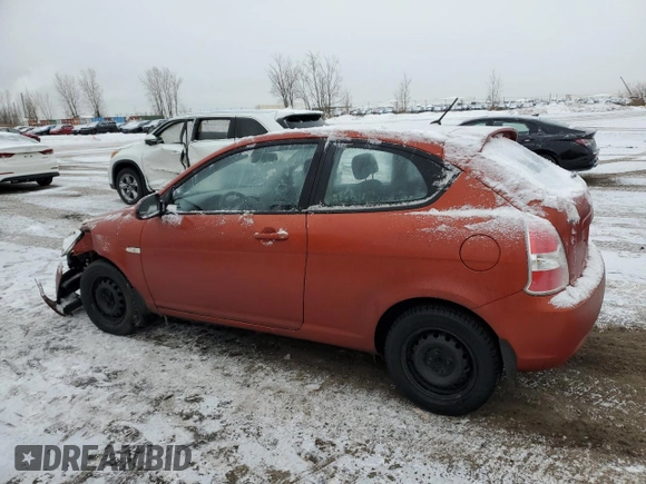 2008 Hyundai Accent Man L with VIN KMHCN35C48U087324, listed as a Copart auction lot 85001354 with 167,667 mi miles and Salvage Title. Bid and sale history available at carsss.com. Image 2.