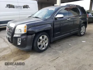 2015 GMC Terrain SLE with VIN 2GKFLWE35F6194634, listed as a Copart auction lot 74590874 with 117,410 mi miles and Salvage Title. Bid and sale history available at DreamBid. Image 1.