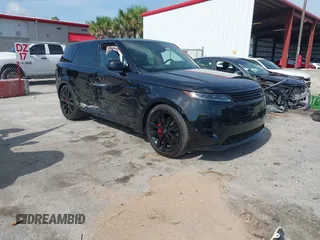 2024 Land Rover Range Rover Sport Dynamic SE with VIN SAL1L9FU3RA420944, listed as a IAAI auction lot 42379575 with 9,959 mi miles and . Bid and sale history available at DreamBid. Image 1.