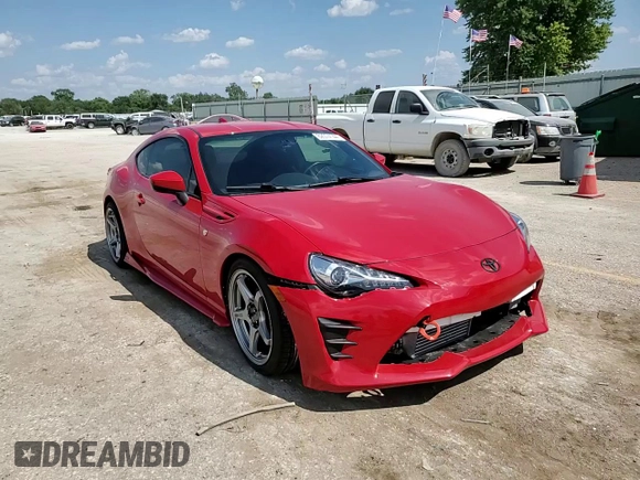 2017 Toyota 86 with VIN JF1ZNAA16H9702679, listed as a Copart auction lot 62074144 with 43,110 mi miles and Salvage Title. Bid and sale history available at carsss.com. Image 11.