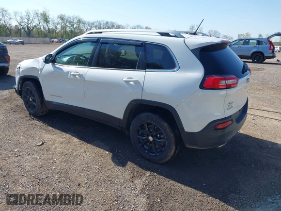 2015 Jeep Cherokee Latitude with VIN 1C4PJMCS0FW790017, listed as a IAAI auction lot 42097988 with 105,990 mi miles and . Bid and sale history available at DreamBid. Image 3.
