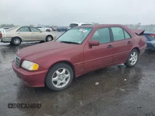 1999 Mercedes-Benz C 230/260/280/320 with VIN WDBHA24G0XA714409, listed as a Copart auction lot 72957094 with 207,439 mi miles and Salvage Title. Bid and sale history available at carsss.com. Image 1.