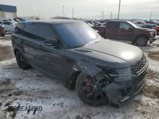 2019 Land Rover Range Rover Sport HST with VIN SALWS2SU3KA863610, listed as a Copart auction lot 44800065 with 62,469 mi miles and Clean title. Bid and sale history available at DreamBid. Image 4.
