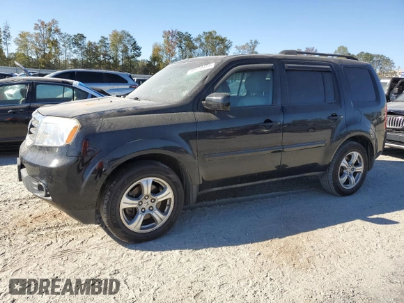 2015 Honda Pilot EX-L with VIN 5FNYF3H61FB026662, listed as a Copart auction lot 75619454 with 146,804 mi miles and Salvage Title. Bid and sale history available at carsss.com. Image 1.
