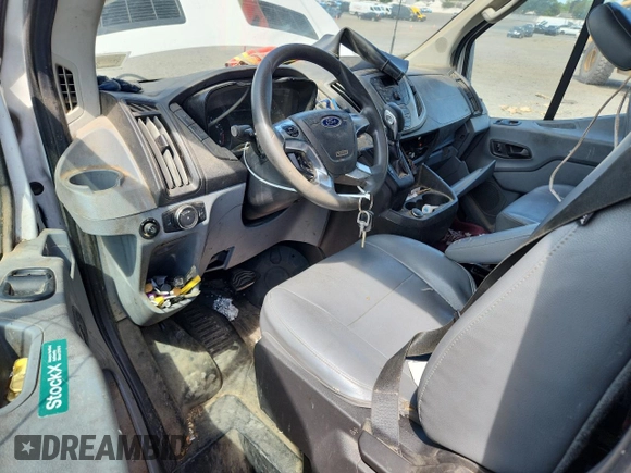 2019 Ford Transit with VIN 1FTYR2CM9KKA75600, listed as a Copart auction lot 64429025 with 133,503 mi miles and Salvage title. Bid and sale history available at DreamBid. Image 8.