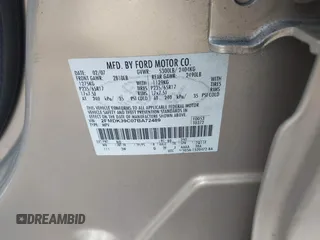 2007 Ford Edge SEL PLUS with VIN 2FMDK39C07BA72489, listed as a IAAI auction lot 42184160 with 193,123 mi miles. Bid and sale history available at carsss.com. Image 9.
