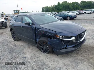 2025 Mazda CX-30 S Select Sport with VIN 3MVDMBBM3SM791219, listed as a IAAI auction lot 42665221 with 9,534 mi miles and . Bid and sale history available at DreamBid. Image 1.