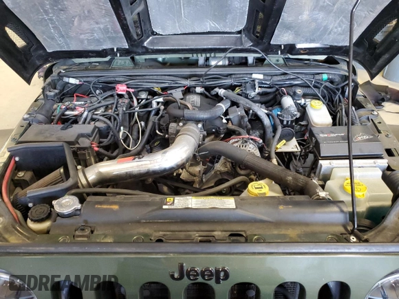 2008 Jeep Wrangler Unlimited Rubicon with VIN 1J4GA69148L591013, listed as a Copart auction lot 53931315 with 164,396 mi miles and Clean title. Bid and sale history available at DreamBid. Image 12.