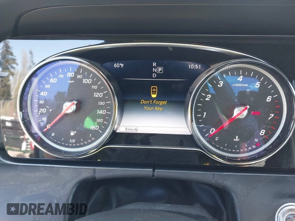 2019 Mercedes-Benz E-Class E 300 with VIN WDDZF4KBXKA592814, listed as a IAAI auction lot 42034883 with 1 mi miles. Bid and sale history available at carsss.com. Image 15.
