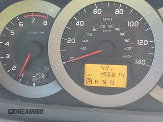 2010 Toyota RAV4 with VIN JTMBF4DV0A5031581, listed as a IAAI auction lot 41714611 with 186,814 mi miles. Bid and sale history available at carsss.com. Image 7.