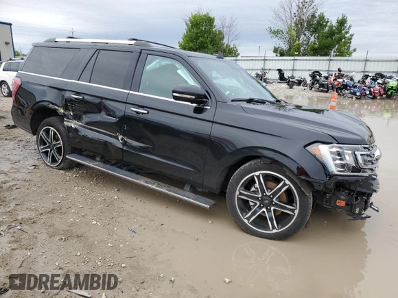 2019 Ford Expedition Max Limited z VIN 1FMJK2AT4KEA72078, wystawiony jako Copart lot #61040514 z przebiegiem Nie podano mil oraz Szkody całkowita. Historia ofert i sprzedaży dostępna na DreamBid. Obrazek 4.