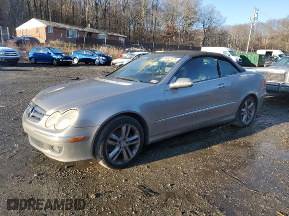 2006 Mercedes-Benz CLK 350 with VIN WDBTK56H06F190372, listed as a Copart auction lot 83021914 with 169,306 mi miles and Salvage Title. Bid and sale history available at DreamBid. Image 1.