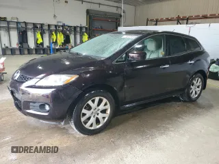 2007 Mazda CX-7 Sport with VIN JM3ER29LX70108101, listed as a Copart auction lot 76023534 with 114,076 mi miles and Salvage Title. Bid and sale history available at carsss.com. Image 1.