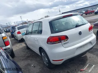 2010 Volkswagen Golf with VIN WVWDB7AJ6AW406990, listed as a IAAI auction lot 41811499 with 152,692 mi miles. Bid and sale history available at carsss.com. Image 3.