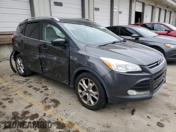 2016 Ford Escape Titanium with VIN 1FMCU0J96GUB31124, listed as a Copart auction lot 44038295 with 208,780 mi miles and Salvage Title. Bid and sale history available at carsss.com. Image 4.