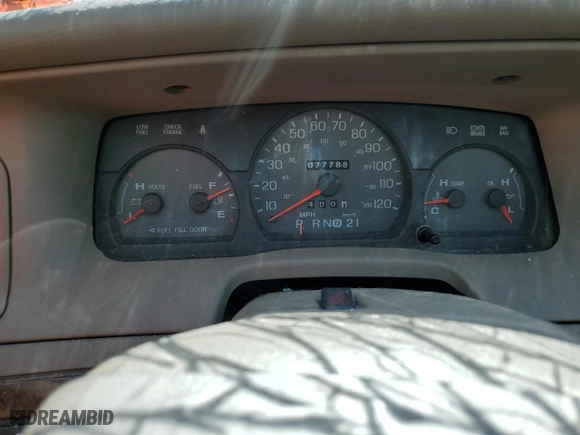 2005 Mercury Grand Marquis LS Premium with VIN 2MEFM75W55X647747, listed as a Copart auction lot 46638625 with 77,788 mi miles and Non Repairable. Bid and sale history available at carsss.com. Image 9.