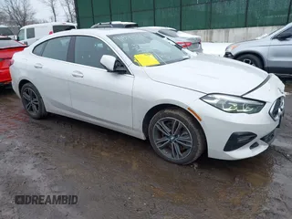 2021 BMW 2 Series 228i xDrive with VIN WBA73AK05M7H21100, listed as a IAAI auction lot 41546549 with 39,367 mi miles and . Bid and sale history available at carsss.com. Image 1.