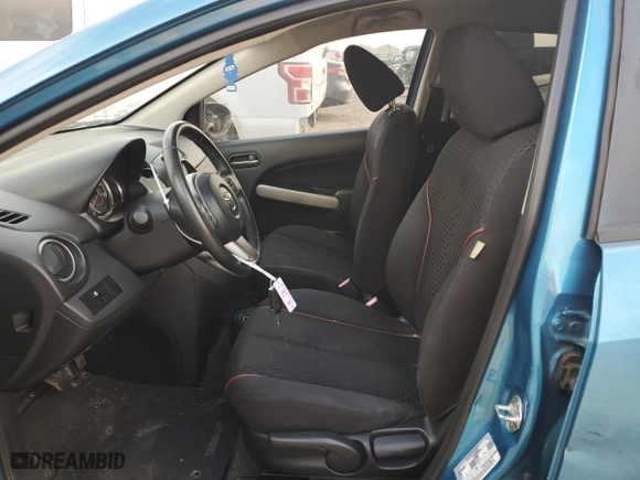 2012 Mazda Mazda2 Touring with VIN JM1DE1LY8C0149593, listed as a Copart auction lot 44600365 with 185,091 mi miles and Salvage Title. Bid and sale history available at carsss.com. Image 7.