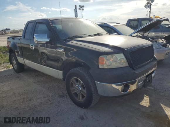 2006 Ford F-150 STX with VIN 1FTRX02W06KD91863, listed as a Copart auction lot 74620844 with 125,318 mi miles and Non repairable. Bid and sale history available at DreamBid. Image 4.