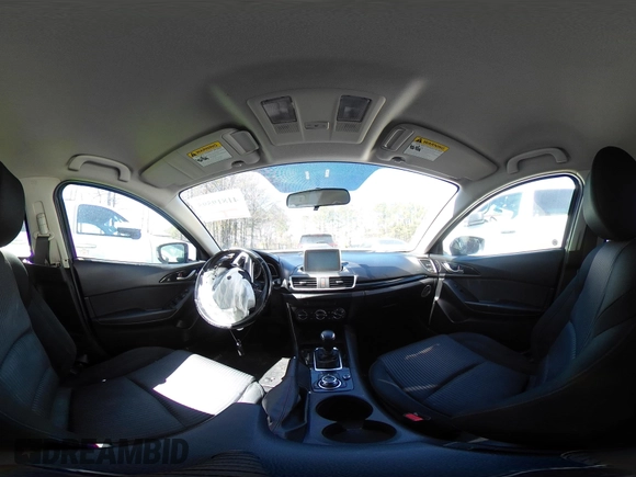 2015 Mazda 3 i Touring with VIN JM1BM1L7XF1246035, listed as a IAAI auction lot 41819595 with 124,535 mi miles and . Bid and sale history available at carsss.com. Image 18.