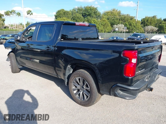 2020 Chevrolet Silverado 1500 RST with VIN 3GCPWDED8LG425742, listed as a IAAI auction lot 40720738 with Not Provided miles and . Bid and sale history available at DreamBid. Image 3.