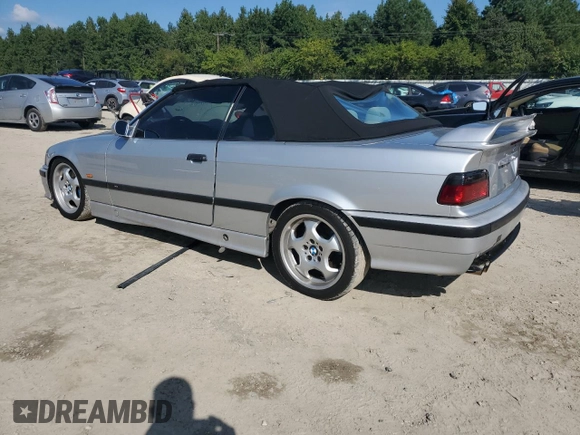 1999 BMW 3 Series M3 with VIN WBSBK0336XEC41854, listed as a Copart auction lot 74132194 with 150,869 mi miles and Salvage Title. Bid and sale history available at carsss.com. Image 2.