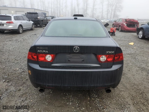 2005 Acura TSX with VIN JH4CL95875C028972, listed as a Copart auction lot 83434264 with 242,908 mi miles and Clean Title. Bid and sale history available at carsss.com. Image 6.