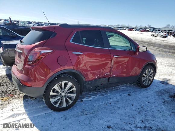 2018 Buick Encore Preferred with VIN KL4CJASBXJB663915, listed as a Copart auction lot 45719465 with 89,722 mi miles and Salvage Title. Bid and sale history available at carsss.com. Image 3.
