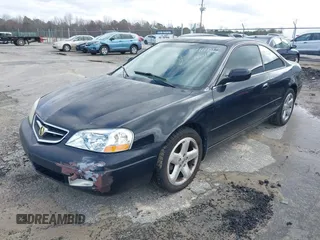 2001 Acura CL Type S with VIN 19UYA42751A027421, listed as a IAAI auction lot 41815845 with 168,157 mi miles. Bid and sale history available at carsss.com. Image 2.