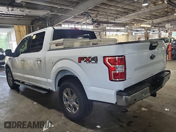 2018 Ford F-150 XL with VIN 1FTEW1EP1JKE55493, listed as a IAAI auction lot 42666714 with 104,452 mi miles and . Bid and sale history available at DreamBid. Image 6.