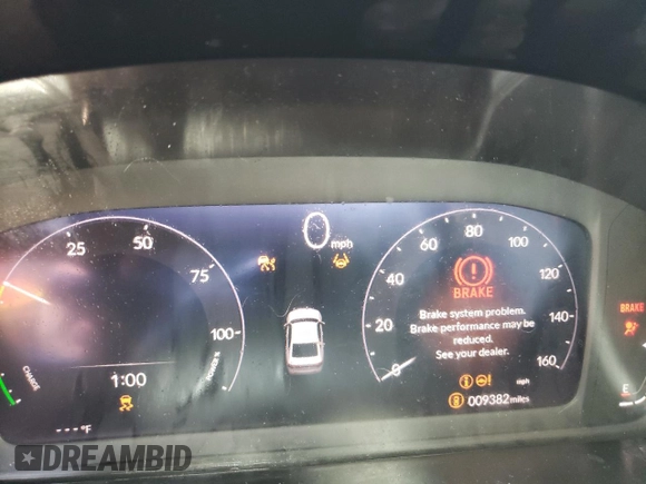 2023 Honda Accord Touring with VIN 1HGCY2F86PA068596, listed as a Copart auction lot 55878945 with 9,382 mi miles and Salvage title. Bid and sale history available at DreamBid. Image 9.