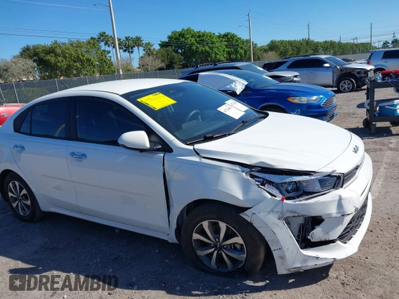 2023 Kia Rio S with VIN 3KPA24ADXPE612862, listed as a IAAI auction lot 41734457 with 20,913 mi miles. Bid and sale history available at carsss.com. Image 18.
