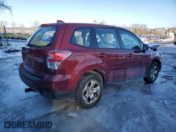 2017 Subaru Forester with VIN JF2SJAAC6HG495572, listed as a Copart auction lot 41979785 with 133,836 mi miles and Salvage title. Bid and sale history available at DreamBid. Image 3.