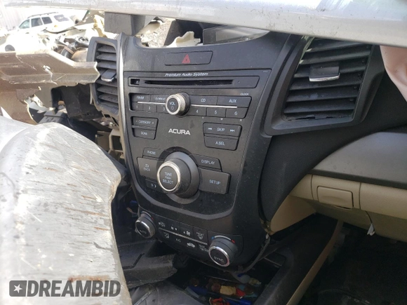 2015 Acura RDX with VIN 5J8TB4H3XFL030242, listed as a Copart auction lot 54072705 with Not provided miles and Salvage title. Bid and sale history available at DreamBid. Image 9.