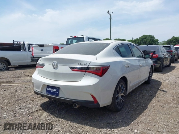 2021 Acura ILX Premium with VIN 19UDE2F77MA009380, listed as a IAAI auction lot 42056272 with 14,498 mi miles and . Bid and sale history available at DreamBid. Image 4.