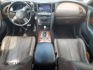2013 Infiniti FX with VIN JN8CS1MU8DM142268, listed as a Copart auction lot 49407675 with 123,836 mi miles and Salvage Title. Bid and sale history available at carsss.com. Image 8.