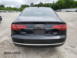2015 Audi A8 4.0T with VIN WAU32AFD6FN013982, listed as a Copart auction lot 58122294 with 100,981 mi miles and Clean title. Bid and sale history available at DreamBid. Image 6.