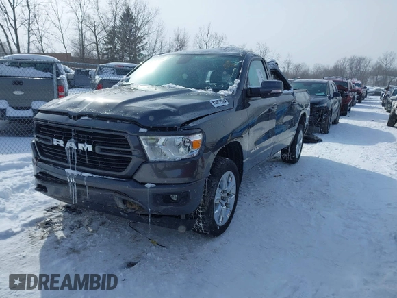 2019 Ram 1500 Big Horn/Lone Star with VIN 1C6RRFFG3KN674435, listed as a IAAI auction lot 41618523 with 89,983 mi miles. Bid and sale history available at carsss.com. Image 17.